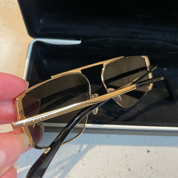Givenchy GV Speed Metal Aviator Sunglasses Endura Gold - Picture 9 of 15